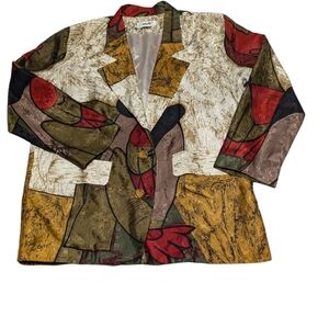 Migbty lady jacket size 18 multi colors